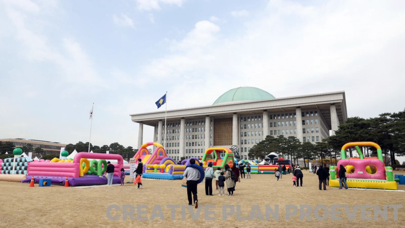 국회 개방행사 놀이존 운영 현장